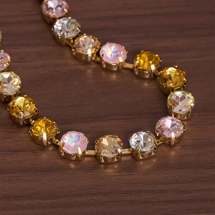 Christianartworkshop Statement Rivoli Crystal Copper Cross Necklace: Token of Unwavering Divine Majesty - image 9