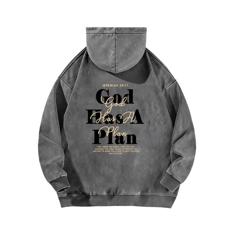 Christianartworkshop Jesus Saves Good News Front And Back Washed Hoodie - image 4