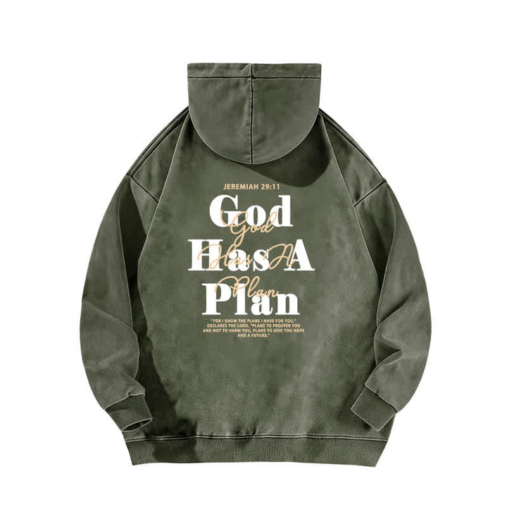 Christianartworkshop Jesus Saves Good News Front And Back Washed Hoodie - image 7