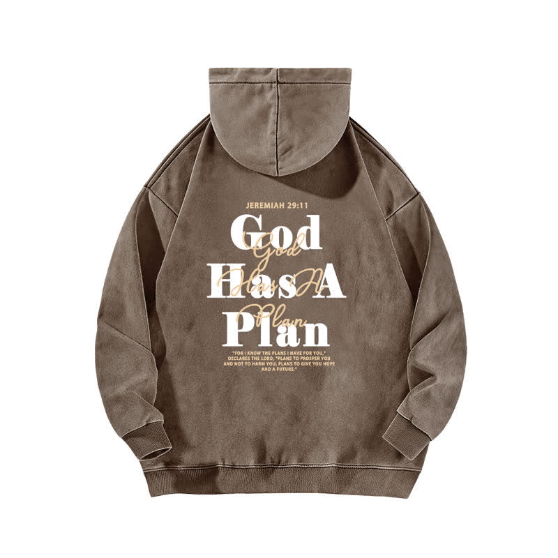 Christianartworkshop Jesus Saves Good News Front And Back Washed Hoodie - image 10