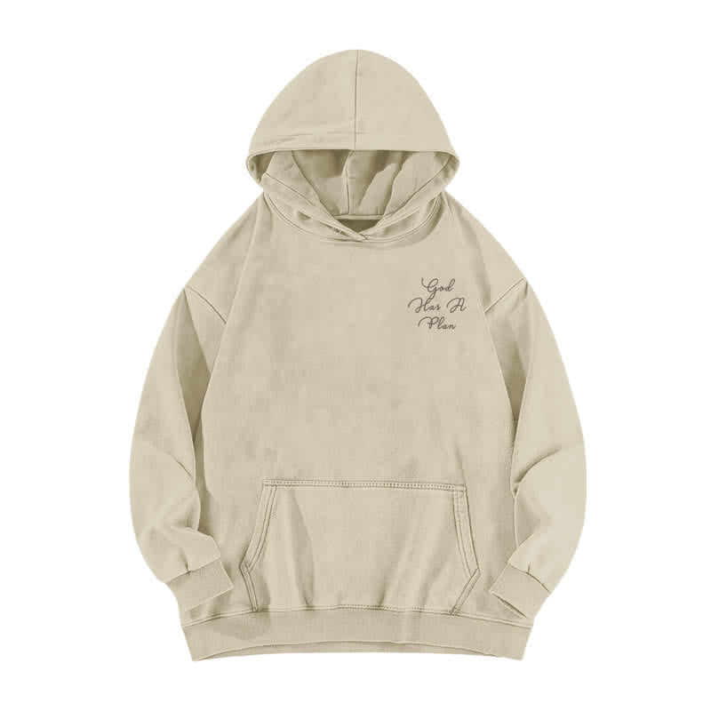 Christianartworkshop Jesus Saves Good News Front And Back Washed Hoodie - image 14