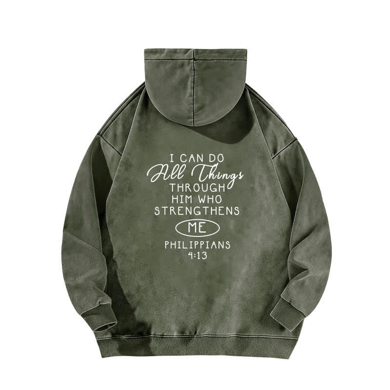 Christianartworkshop I Can Do All Things Cross Chest Washed Hoodie - image 10