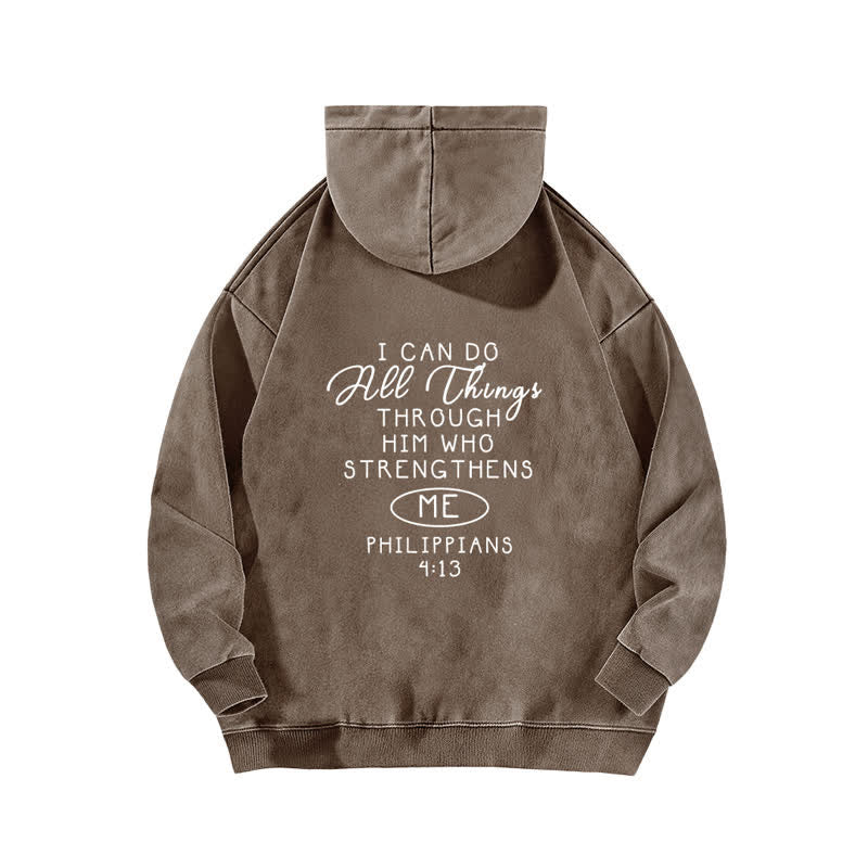 Christianartworkshop I Can Do All Things Cross Chest Washed Hoodie - image 13