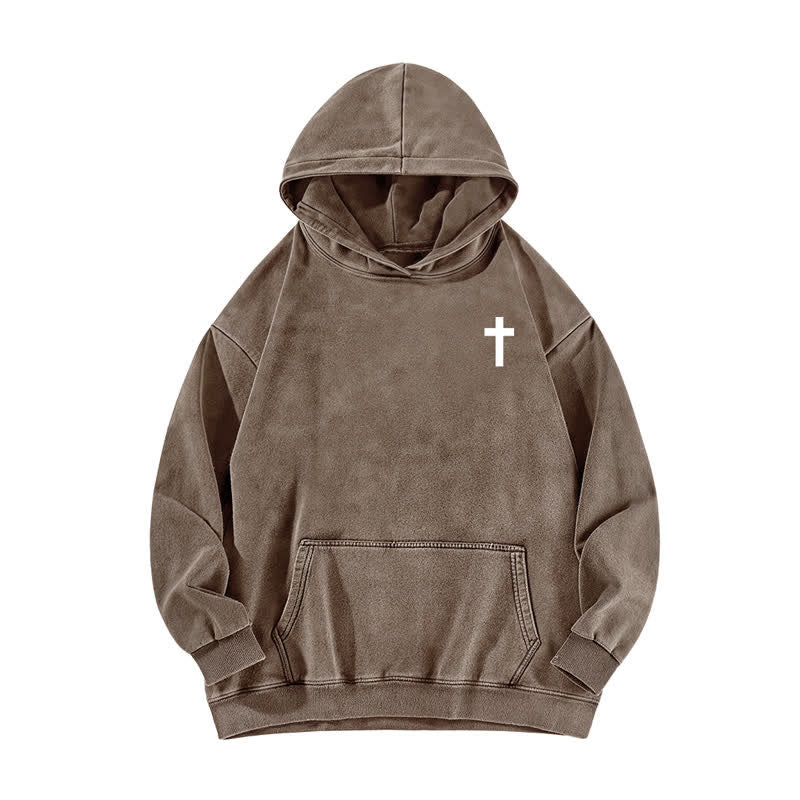 Christianartworkshop I Can Do All Things Cross Chest Washed Hoodie - image 14