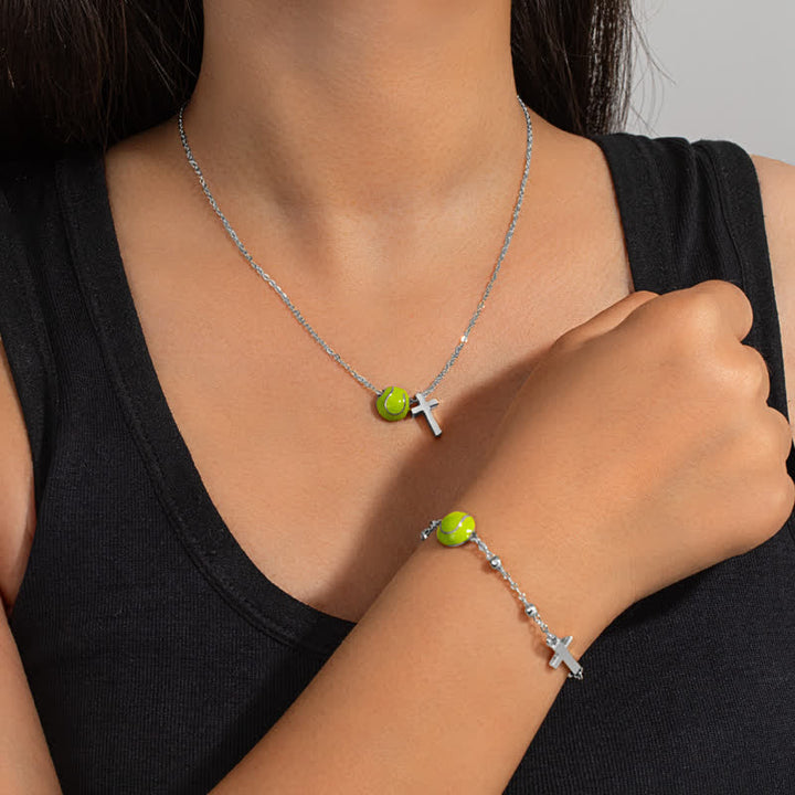 Christianartworkshop Lightweight Sacred Cross Jewelry Set: Token of Abiding Peace for Active Moments - Cross T Set (With Card) - image 20