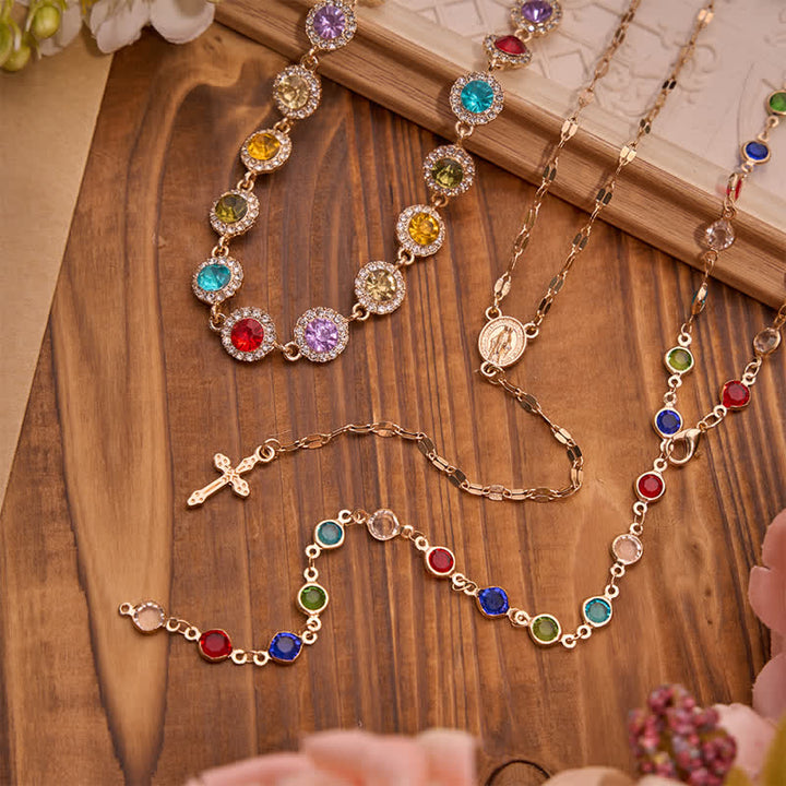 Christianartworkshop Layered Cross Necklace Set: Multistrand Faith & Fashion-Forward Expression - image 15