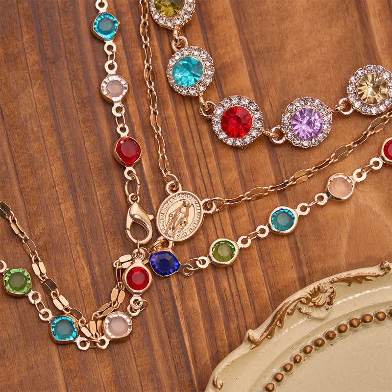 Christianartworkshop Layered Cross Necklace Set: Multistrand Faith & Fashion-Forward Expression - image 19