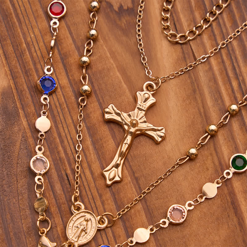 FREE Today: Layered Cross Necklace Set: Multistrand Faith & Fashion-Forward Expression - image 19