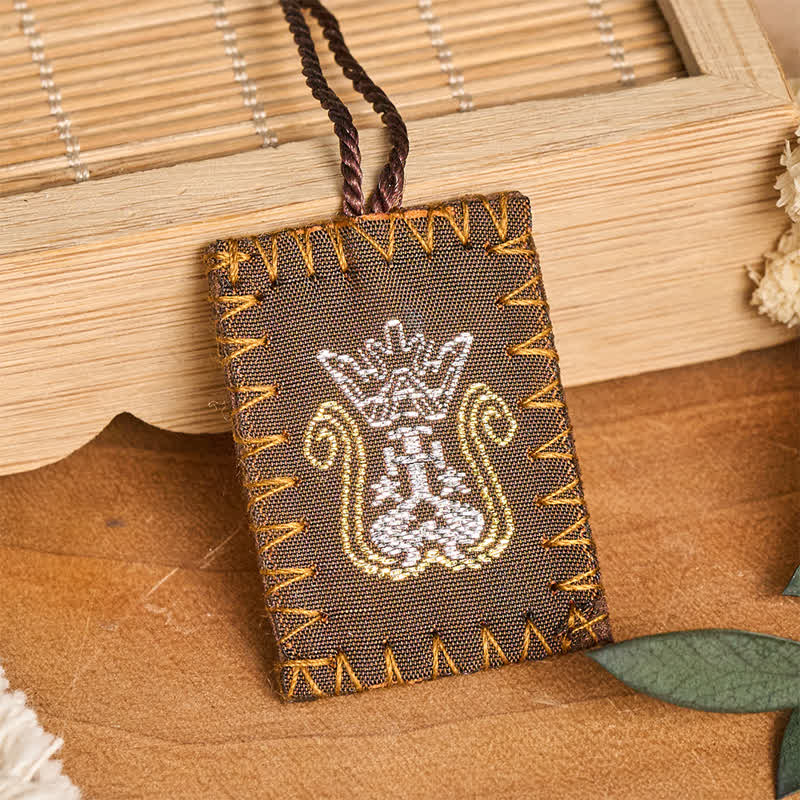 Christianartworkshop Dual‑Panel Soft Textile Scapular Set With Our Lady: Symbol of Serene Grace - image 5