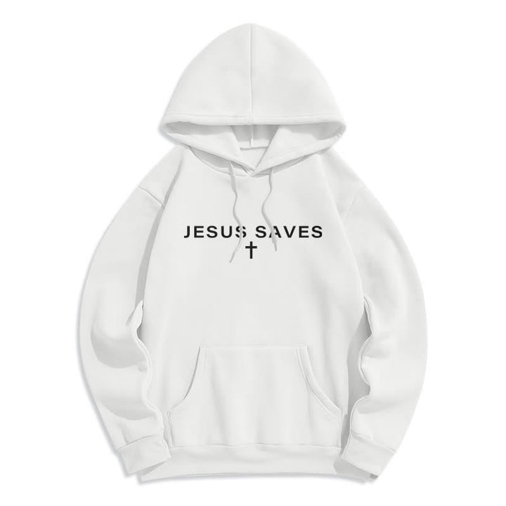 Christianartworkshop Jesus Is King Streetwear Fleece Lined Pullover Hoodie - image 5