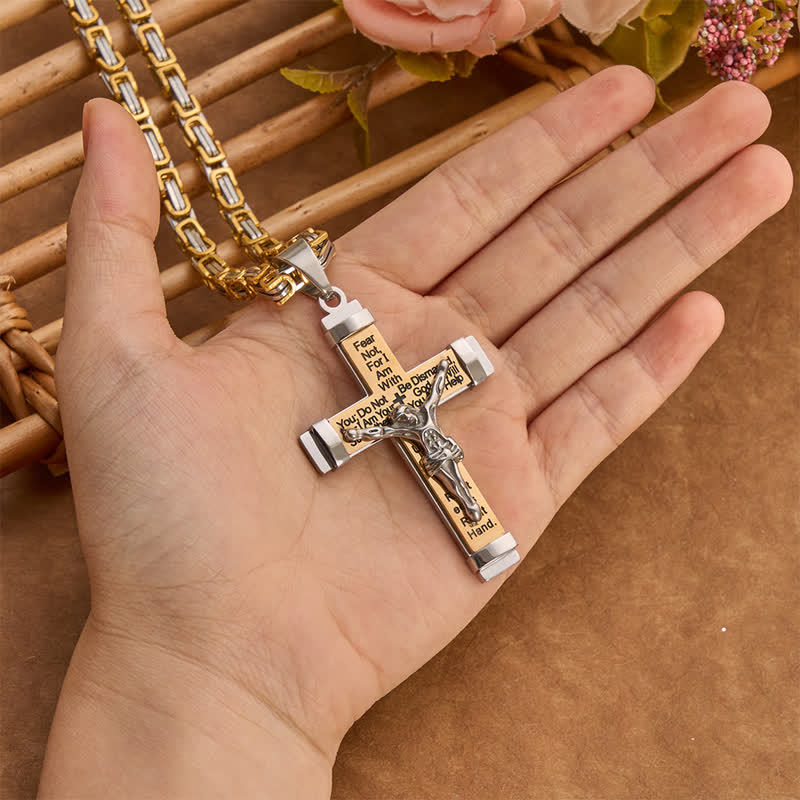FREE Today: 3D Sculpted Stainless Crucifix Necklace: Symbol of Timeless Divine Promise - image 20