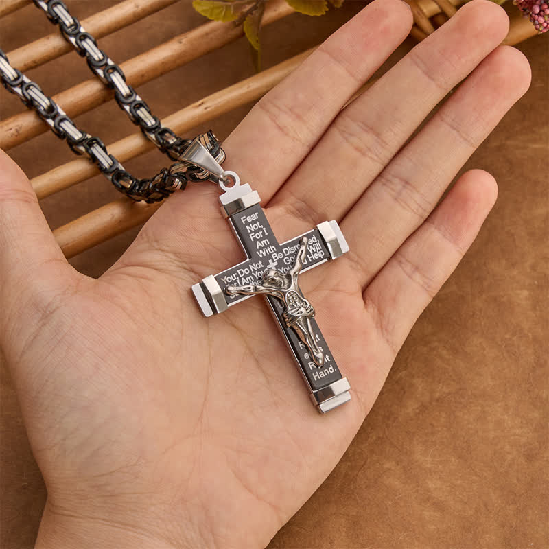 FREE Today: 3D Sculpted Stainless Crucifix Necklace: Symbol of Timeless Divine Promise - image 13
