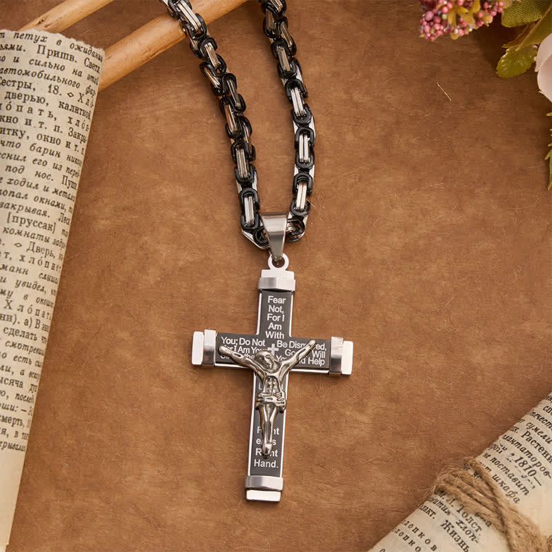 FREE Today: 3D Sculpted Stainless Crucifix Necklace: Symbol of Timeless Divine Promise - image 23