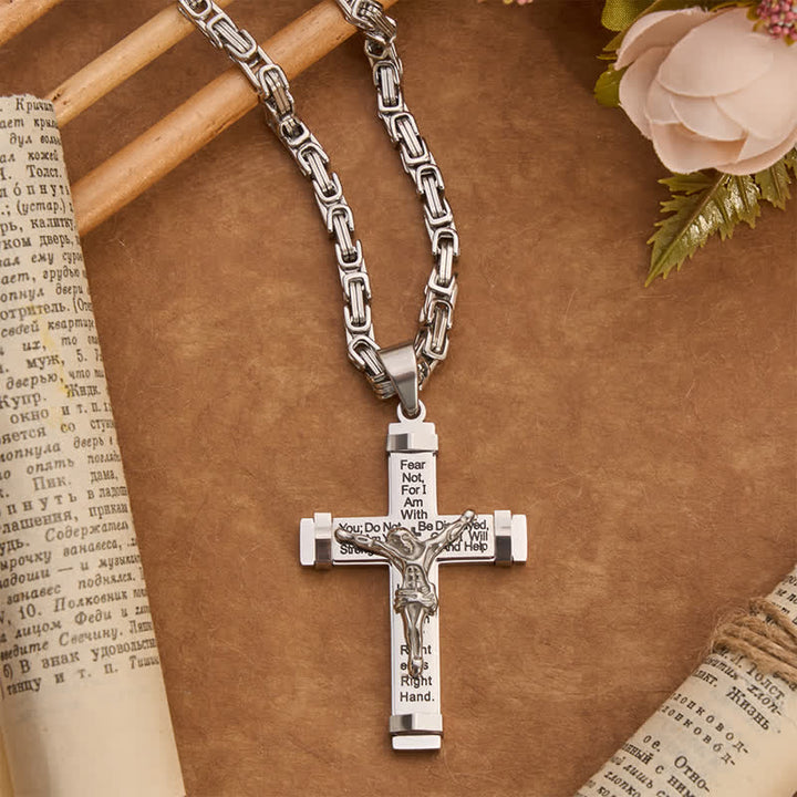 FREE Today: 3D Sculpted Stainless Crucifix Necklace: Symbol of Timeless Divine Promise - image 21