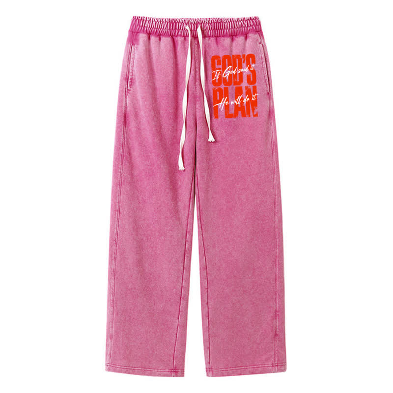 Christianartworkshop Orange Statement Relaxed Street Washed Sweatpants - Pink - 2XL - image 40