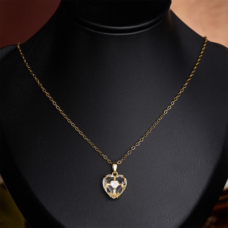 FREE Today: Sparkling Cased Sacred Heart Pendant: Beacon of Timeless Devotional Love - image 16