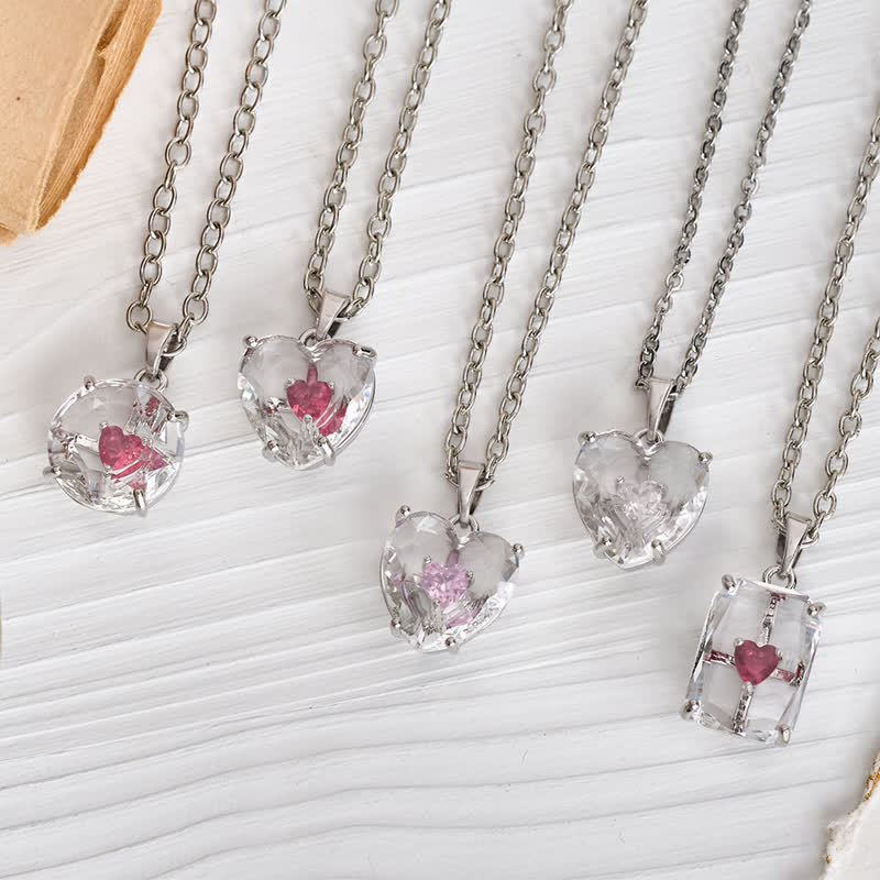 FREE Today: Sparkling Cased Sacred Heart Pendant: Beacon of Timeless Devotional Love - image 1