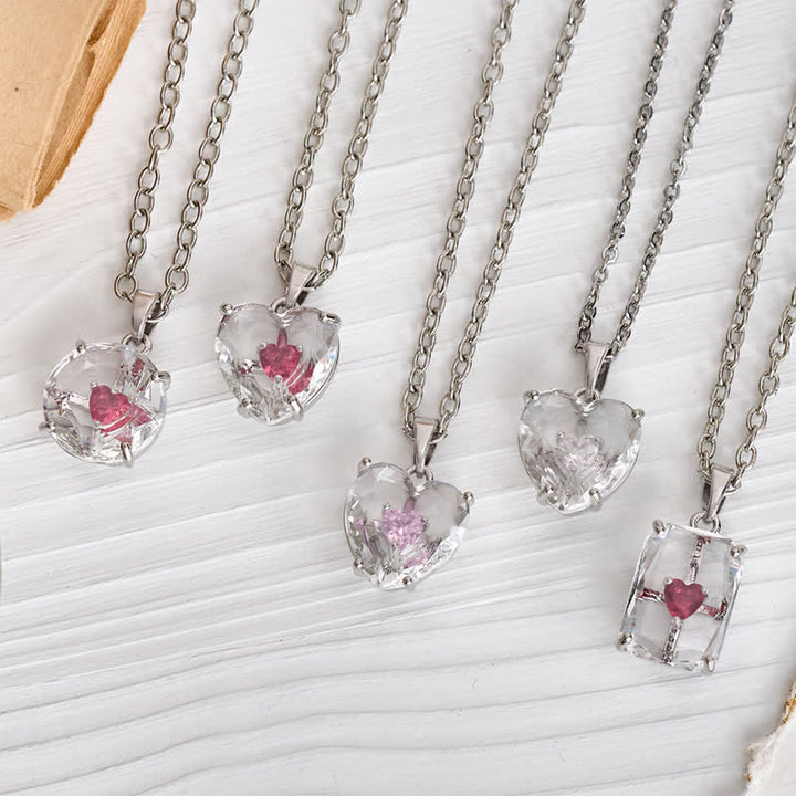 FREE Today: Sparkling Cased Sacred Heart Pendant: Beacon of Timeless Devotional Love - image 1