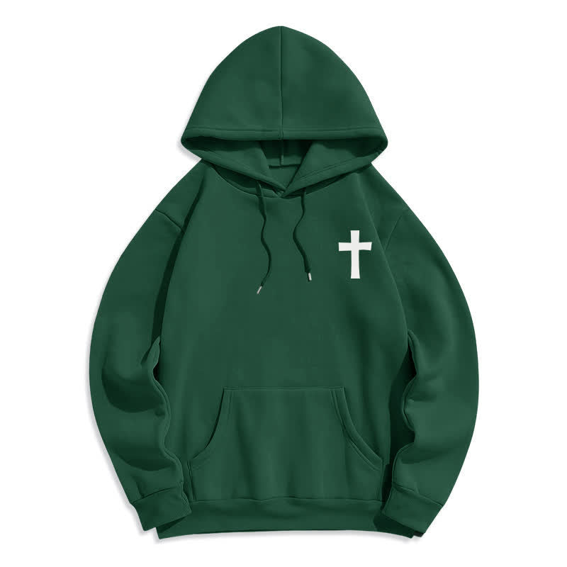 Christianartworkshop Why Worry When I Have Jesus Oversized Pullover Hoodie - image 20