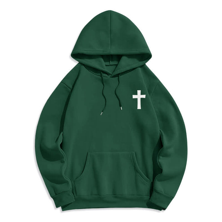 Christianartworkshop Why Worry When I Have Jesus Oversized Pullover Hoodie - image 20