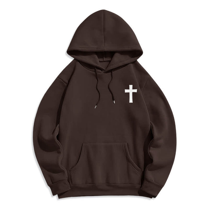 Christianartworkshop Why Worry When I Have Jesus Oversized Pullover Hoodie - image 16