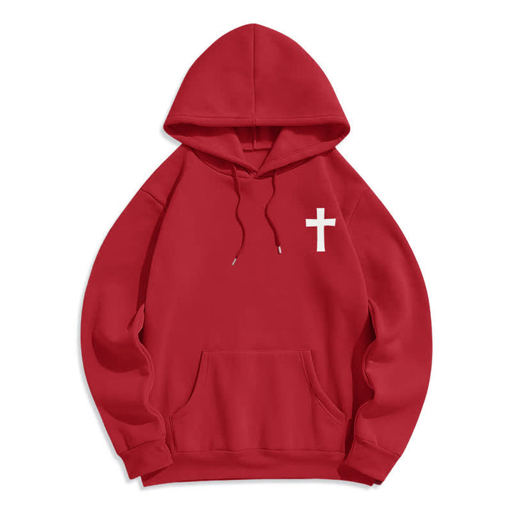 Christianartworkshop Why Worry When I Have Jesus Oversized Pullover Hoodie - image 23