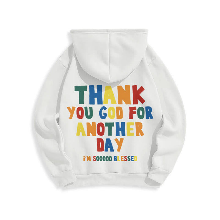 Christianartworkshop Child Of God Back Print Casual Fleece Hoodie - image 4