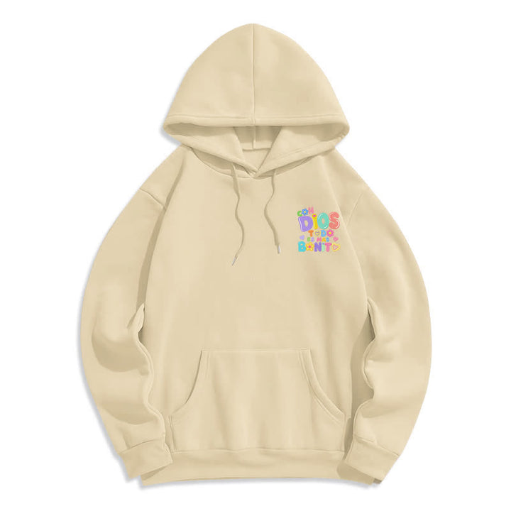 Christianartworkshop Pastel Graffiti Floral Cream Oversized Pullover Hoodie - image 2