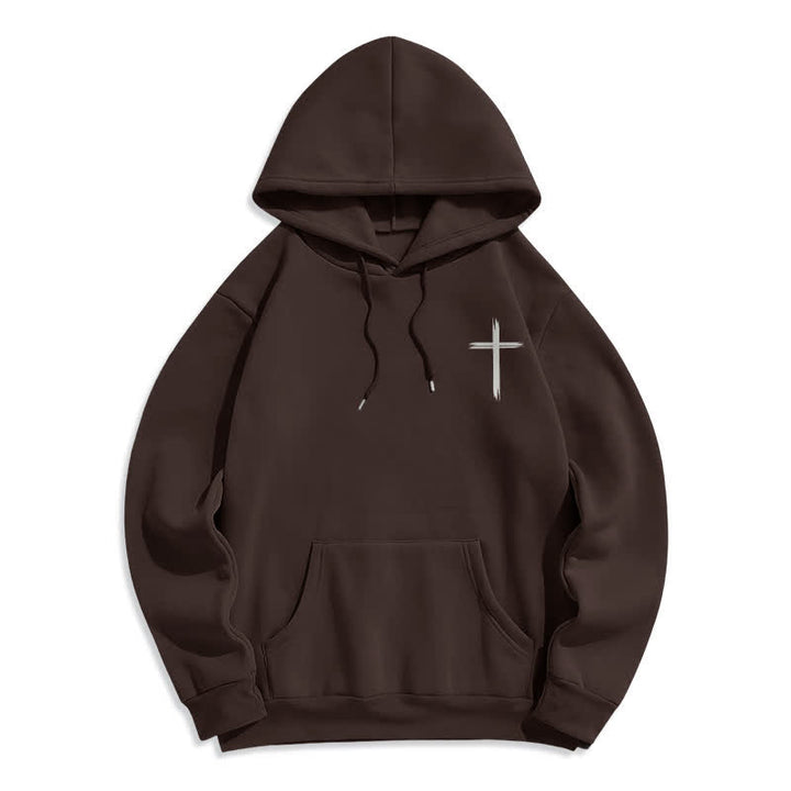 Christianartworkshop Jesus Paid It All Receipt Graphic Fleece Pullover Hoodie - image 14