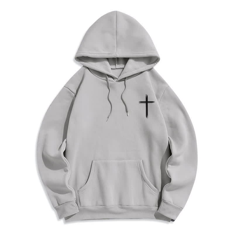 Christianartworkshop Jesus Paid It All Receipt Graphic Fleece Pullover Hoodie - image 2