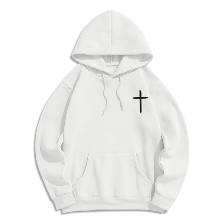 Christianartworkshop Jesus Paid It All Receipt Graphic Fleece Pullover Hoodie - image 5