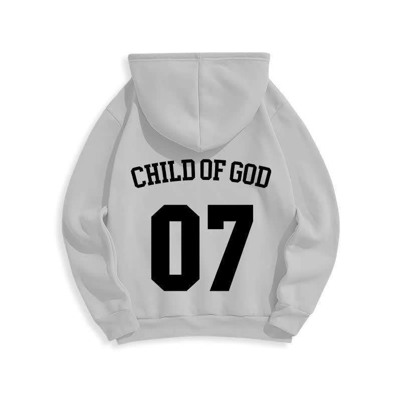 Christianartworkshop Child Of God 07 Street Fleece Pullover Hoodie - image 1