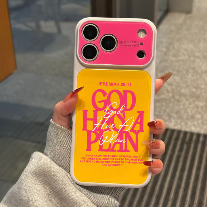Christianartworkshop Dual-Tone Faith Quote TPU Phone Case: Sign of Unfailing Heavenly Blessing - Yellow - iPhone 18PROMAX - image 4
