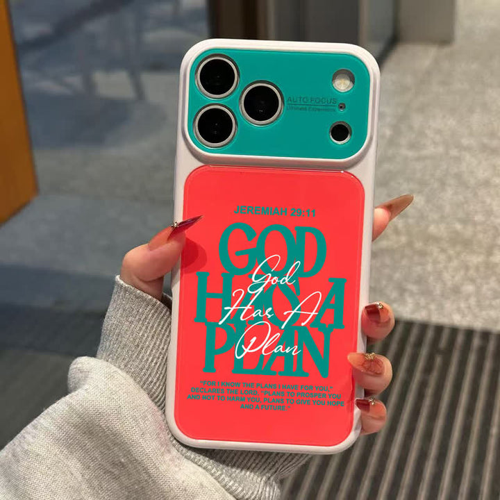 Christianartworkshop Dual-Tone Faith Quote TPU Phone Case: Sign of Unfailing Heavenly Blessing - Red - iPhone 18PROMAX - image 3
