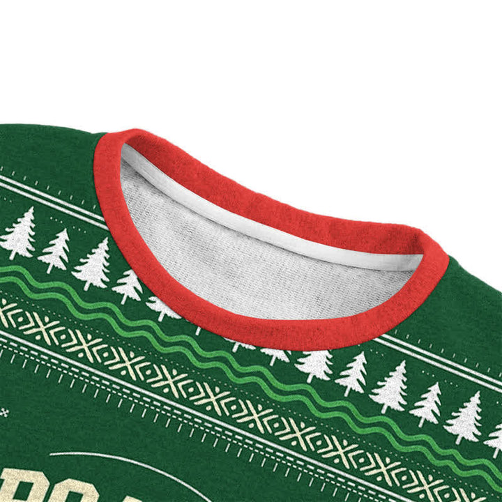 Christianartworkshop Psalm 23 Fair Isle Ugly Christmas Festive Lightweight Sweater - image 6
