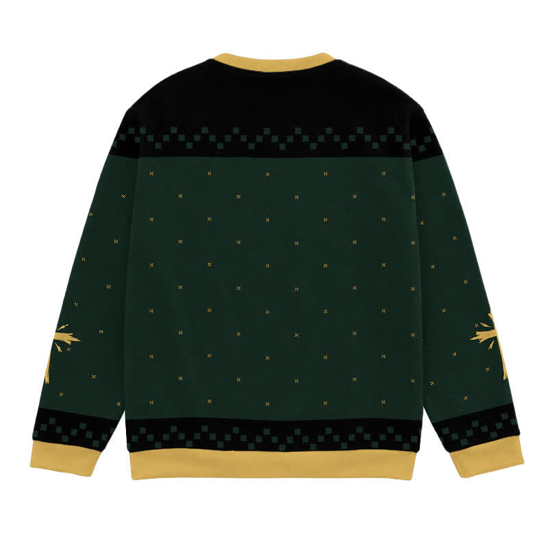 Christianartworkshop Jesus My Savior Isaiah 41:10 Streetwear Knit  Faith Lightweight Sweater - image 1