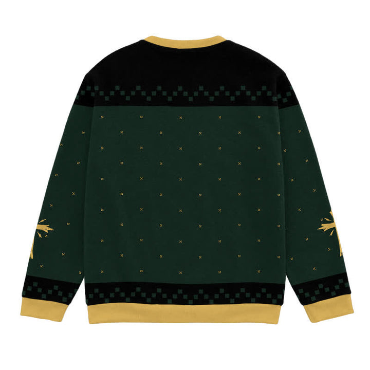 Christianartworkshop Jesus My Savior Isaiah 41:10 Streetwear Knit  Faith Lightweight Sweater - image 1