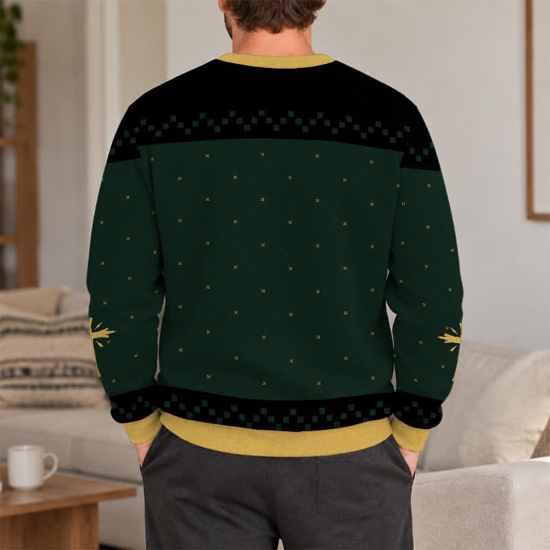 Christianartworkshop Jesus My Savior Isaiah 41:10 Streetwear Knit  Faith Lightweight Sweater - image 3