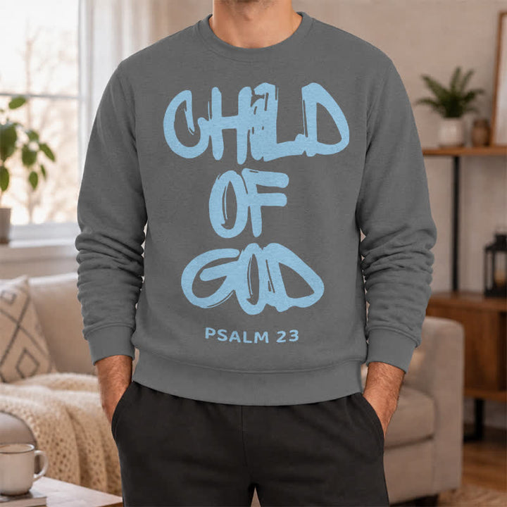 Christianartworkshop Child Of God Psalm 23 Faith Lightweight Sweater - image 20