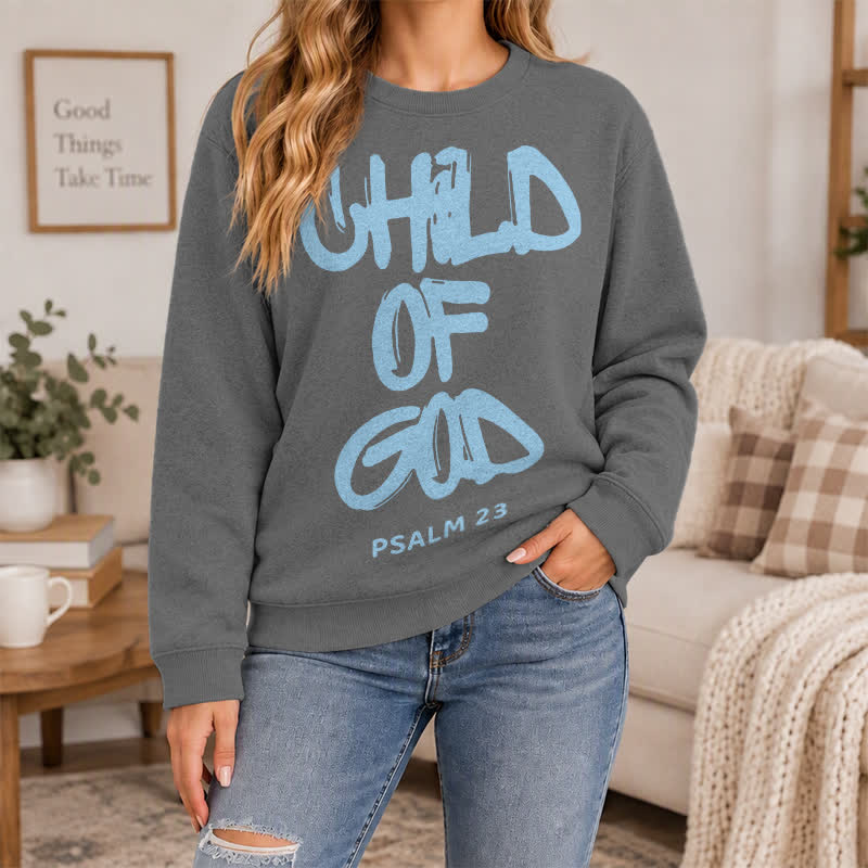 Christianartworkshop Child Of God Psalm 23 Faith Lightweight Sweater - image 22