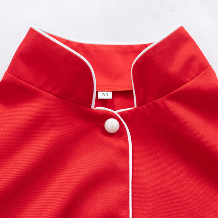 Christianartworkshop Multicolor Flared Sleeves Cassock with Cross Motifs & Ritual Aesthetic - image 4