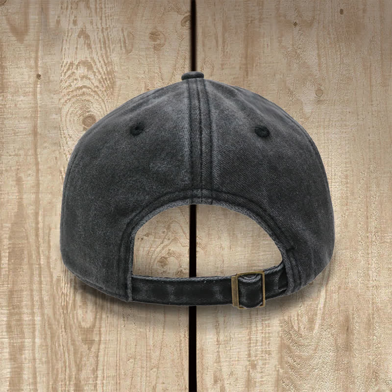 Christianartworkshop Vintage Faith Verse Baseball Dad Hat: Token of Steadfast Divine Reminder - image 1