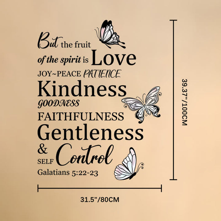 Christianartworkshop Inspirational Plastic Scripture Wall Sticker: Bearer of Soft Heavenly Warmth - 39.37*31.5" / 100*80cm - image 7