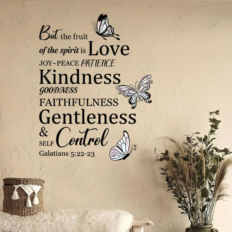 Christianartworkshop Inspirational Plastic Scripture Wall Sticker: Bearer of Soft Heavenly Warmth - image 4
