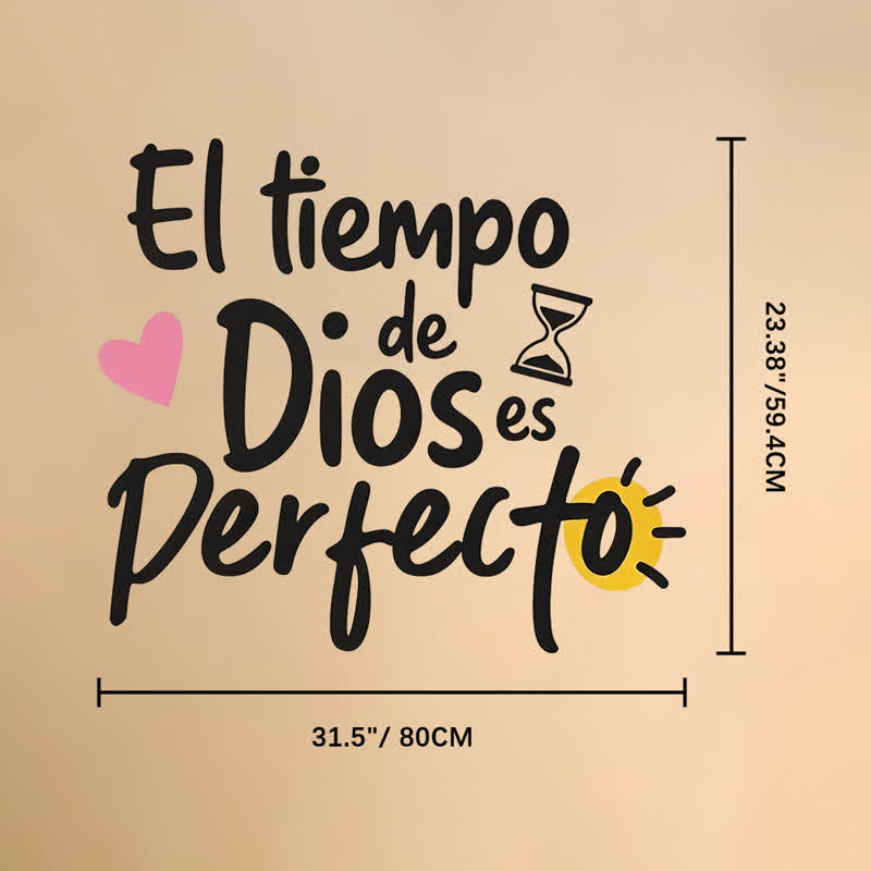 Christianartworkshop Inspirational Divine Message Plastic Wall Sticker: Icon of Warm Sacred Home Blessing - 31.5"*23.38" / 80*59.4cm - image 8