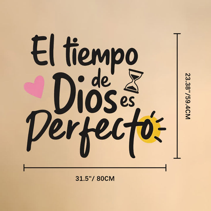 Christianartworkshop Inspirational Divine Message Plastic Wall Sticker: Icon of Warm Sacred Home Blessing - 31.5"*23.38" / 80*59.4cm - image 8