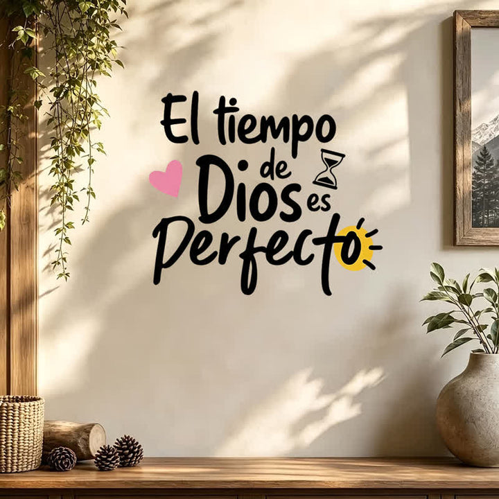 Christianartworkshop Inspirational Divine Message Plastic Wall Sticker: Icon of Warm Sacred Home Blessing - image 4