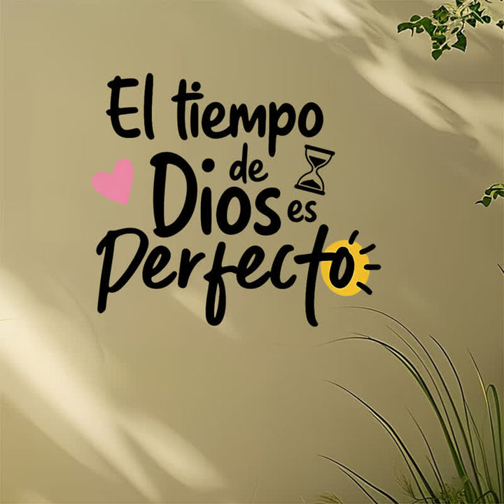 Christianartworkshop Inspirational Divine Message Plastic Wall Sticker: Icon of Warm Sacred Home Blessing - image 2