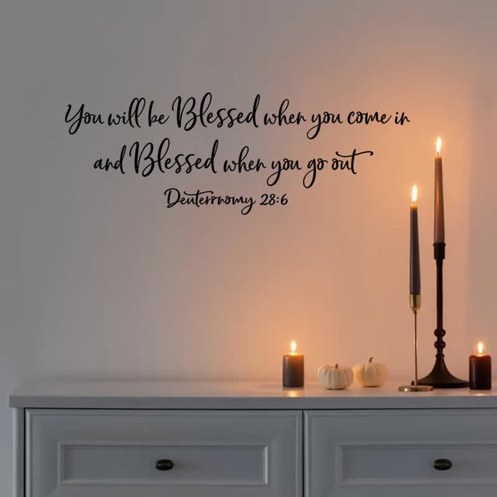 Christianartworkshop Uplifting Sacred Text Entry Wall Sticker: Bearer of Quiet Devotional Serenity - image 4