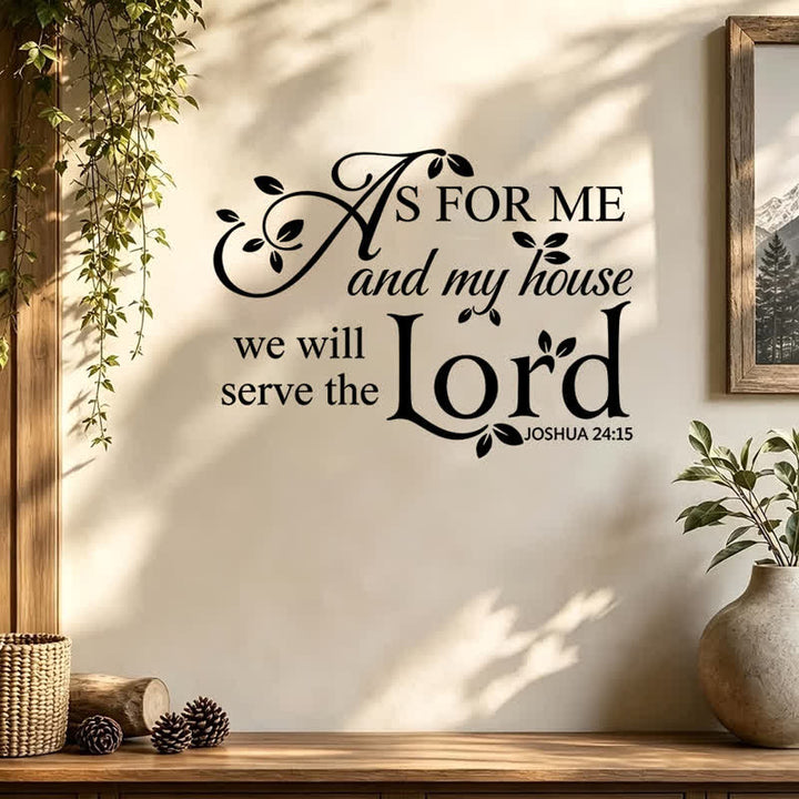 Christianartworkshop Botanical Swirl Scripture Wall Sticker: Symbol of Boundless Heavenly Grace - image 1